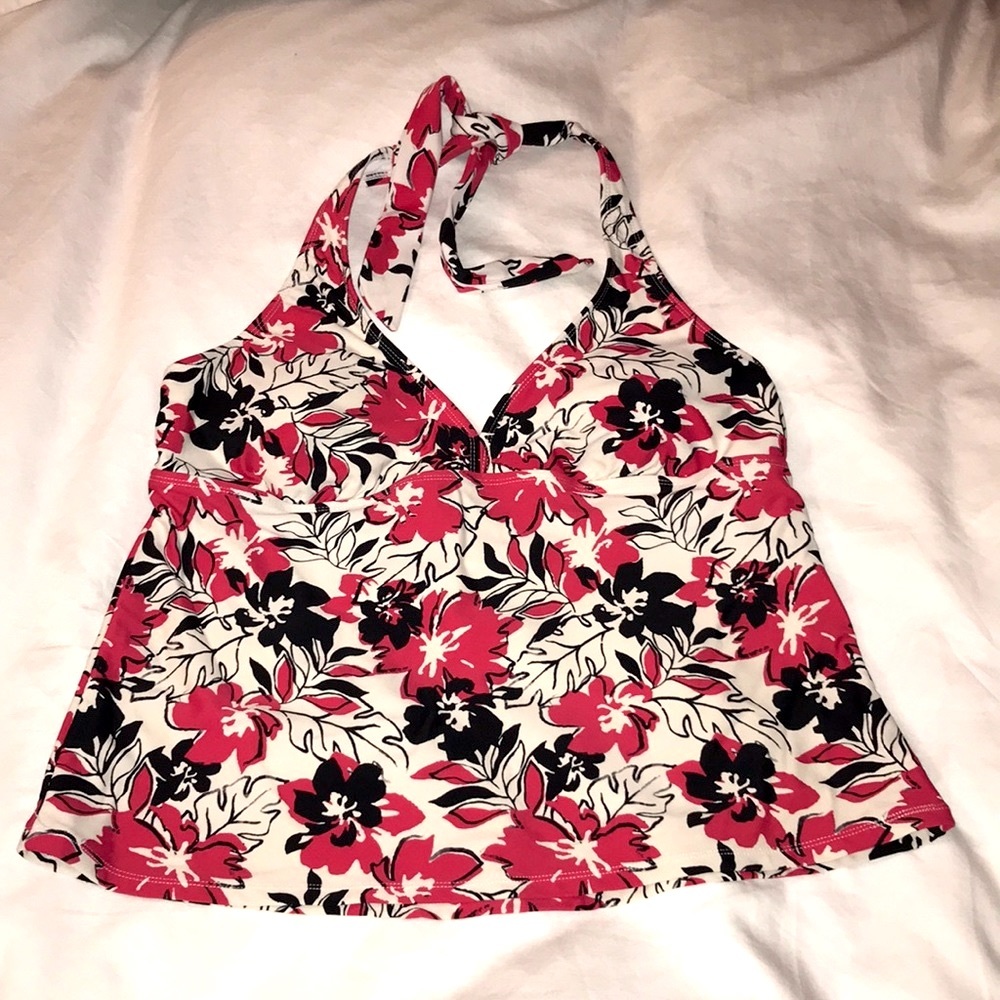 Catalina halter swim top